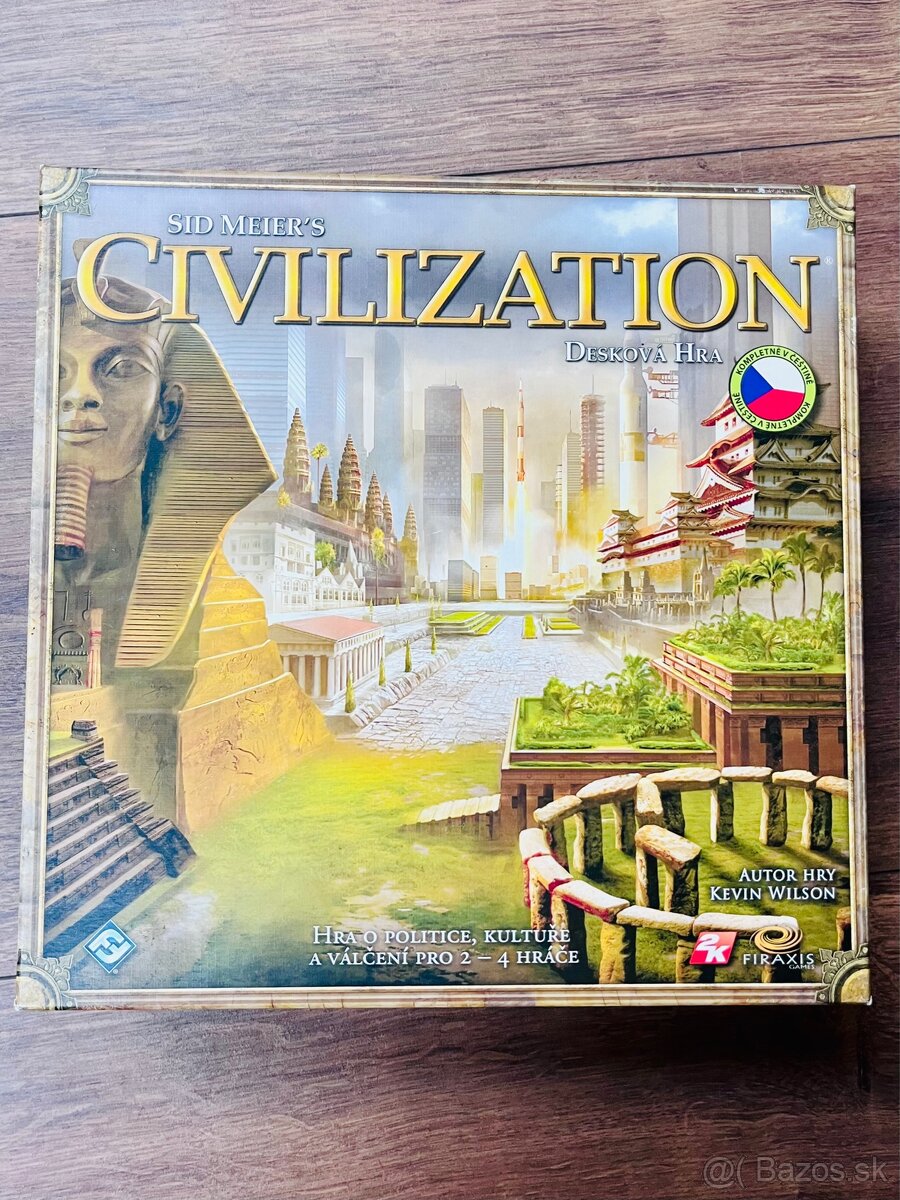 Predám spoločenskú hru Civilization