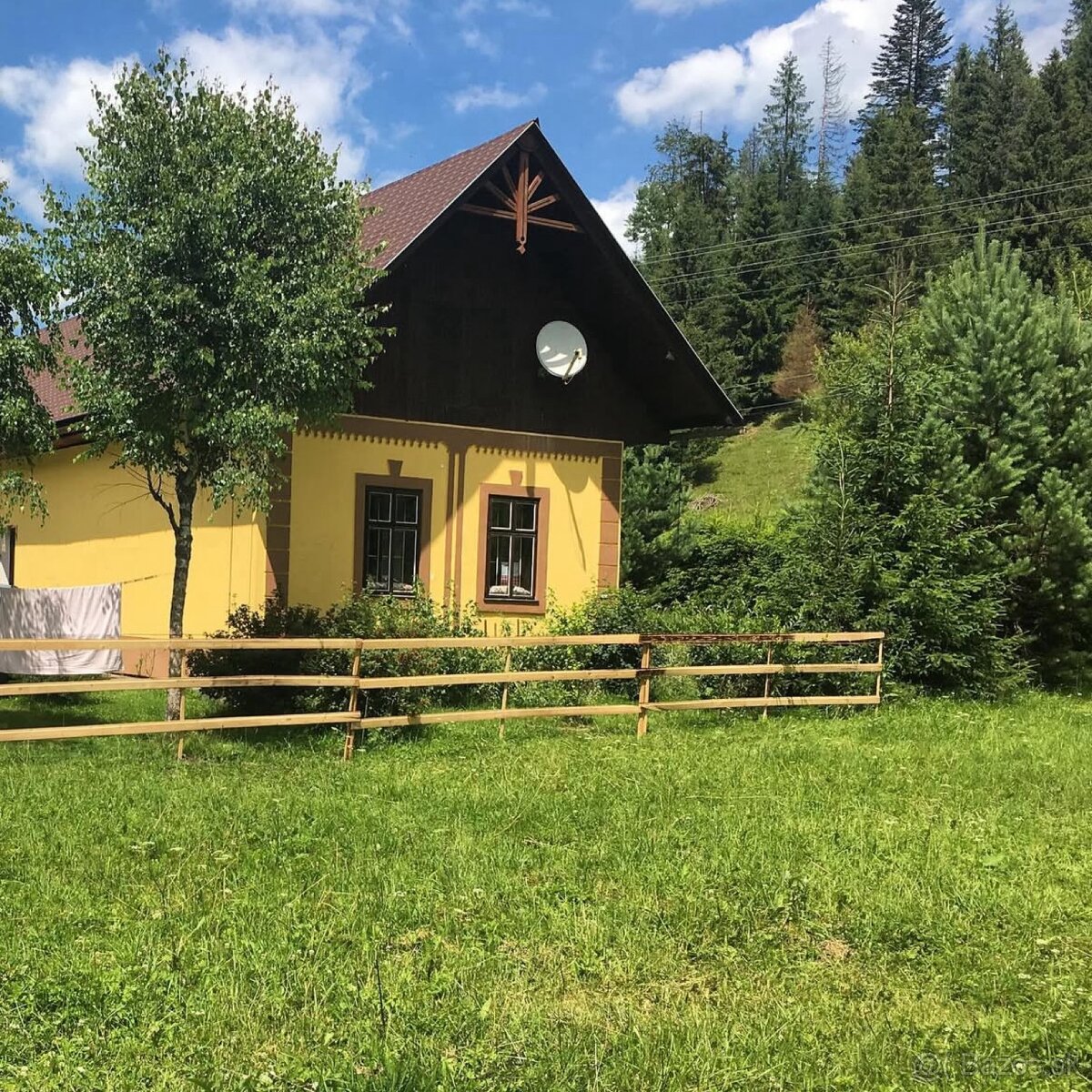 Rekreačná chalupa s pozemkom 1.174 m2 – Slovenský raj