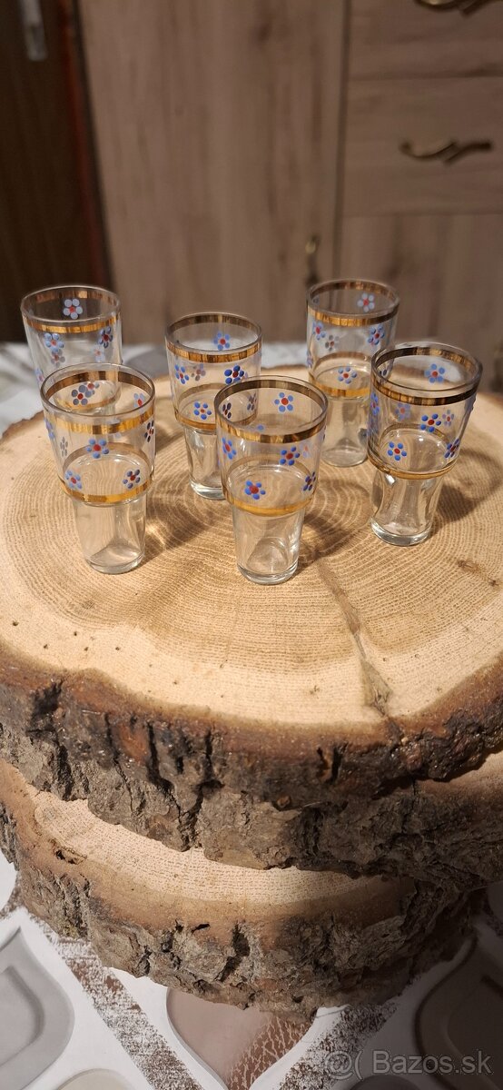 Poháriky - jablko, hruška z alpaky