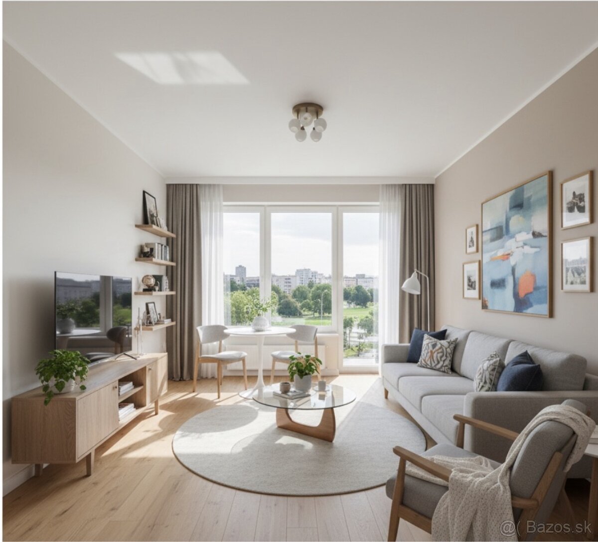 moderne zrekonštruovaný 3-izbový byt s rozlohou 70 m²