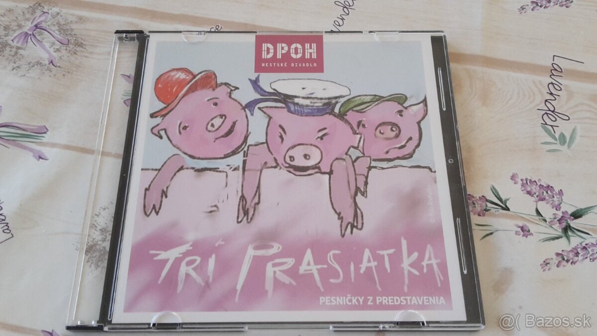 CD Tri prasiatka