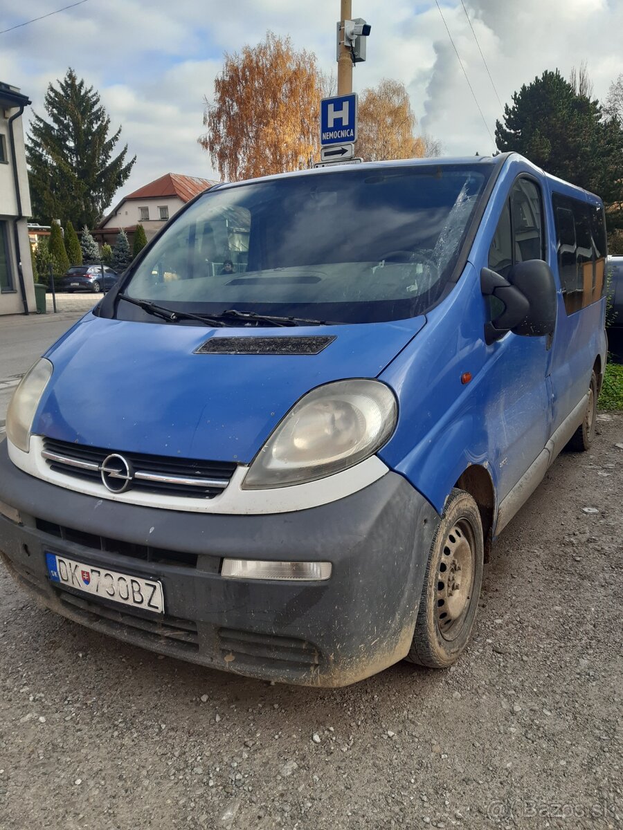 Opel Vivaro 1,9 Tdi,,9 miestne