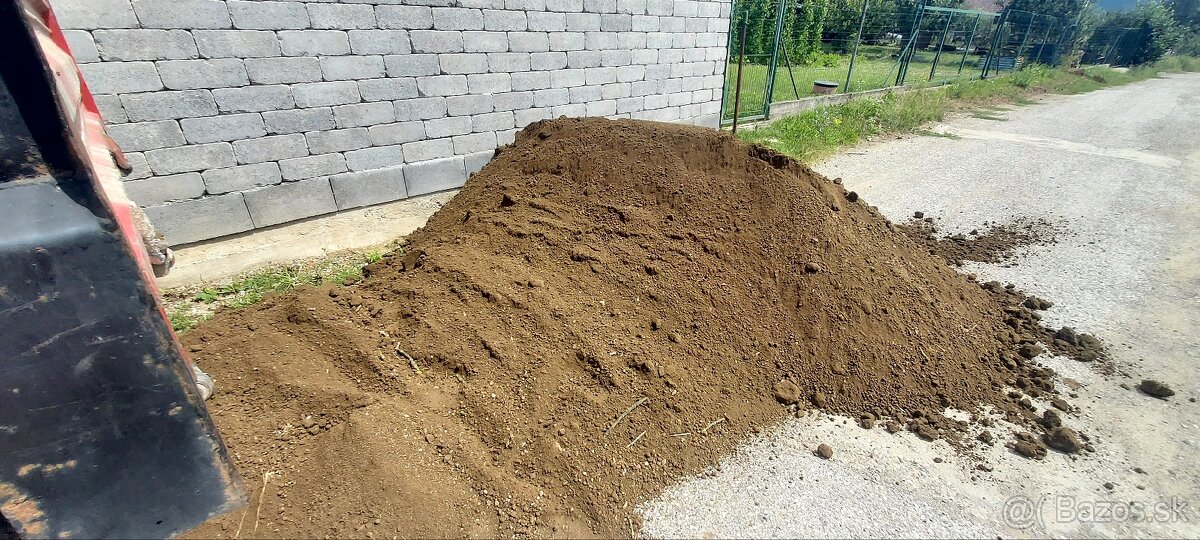 Preosiata hlina,zemina,ornica.odvoz do 6t