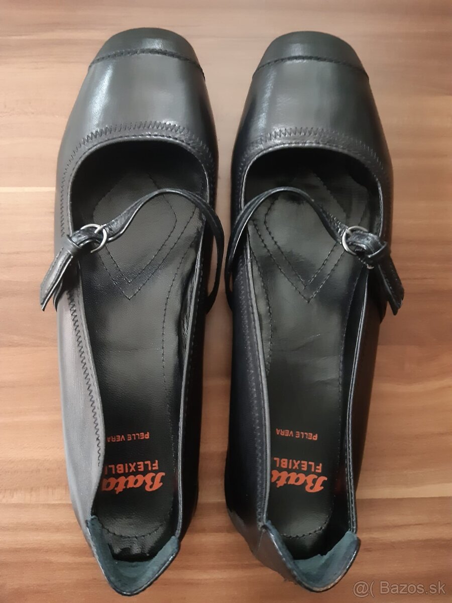 Predáme dámske elegantné nové kožené balerínky