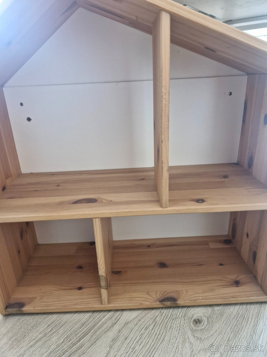 Polička domček IKEA Flisat