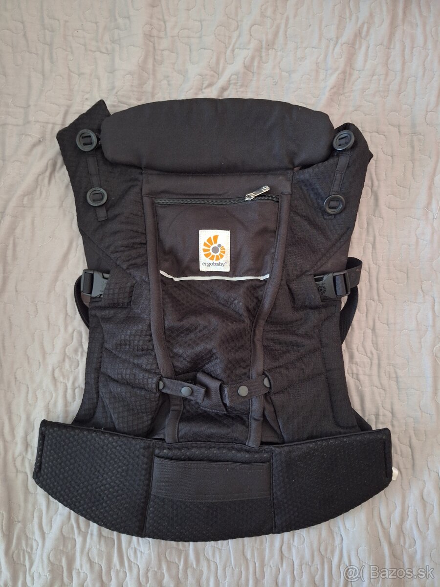 ERGOBABY ADAPT nosič Soft Flex Mesh - Onyx Black