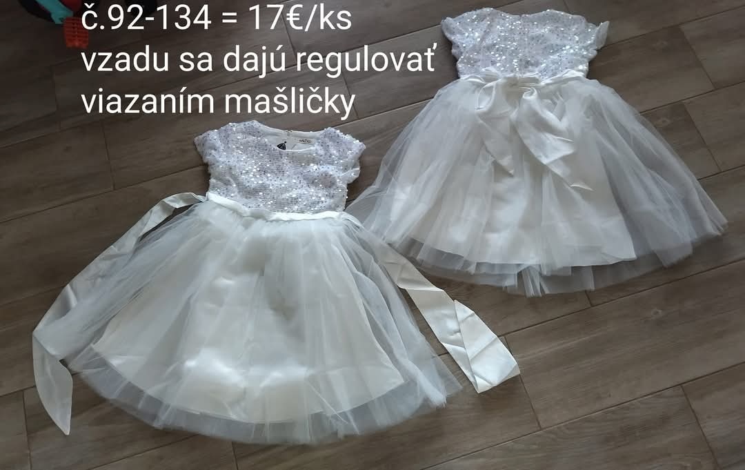 Šaty č.92-134 nové
