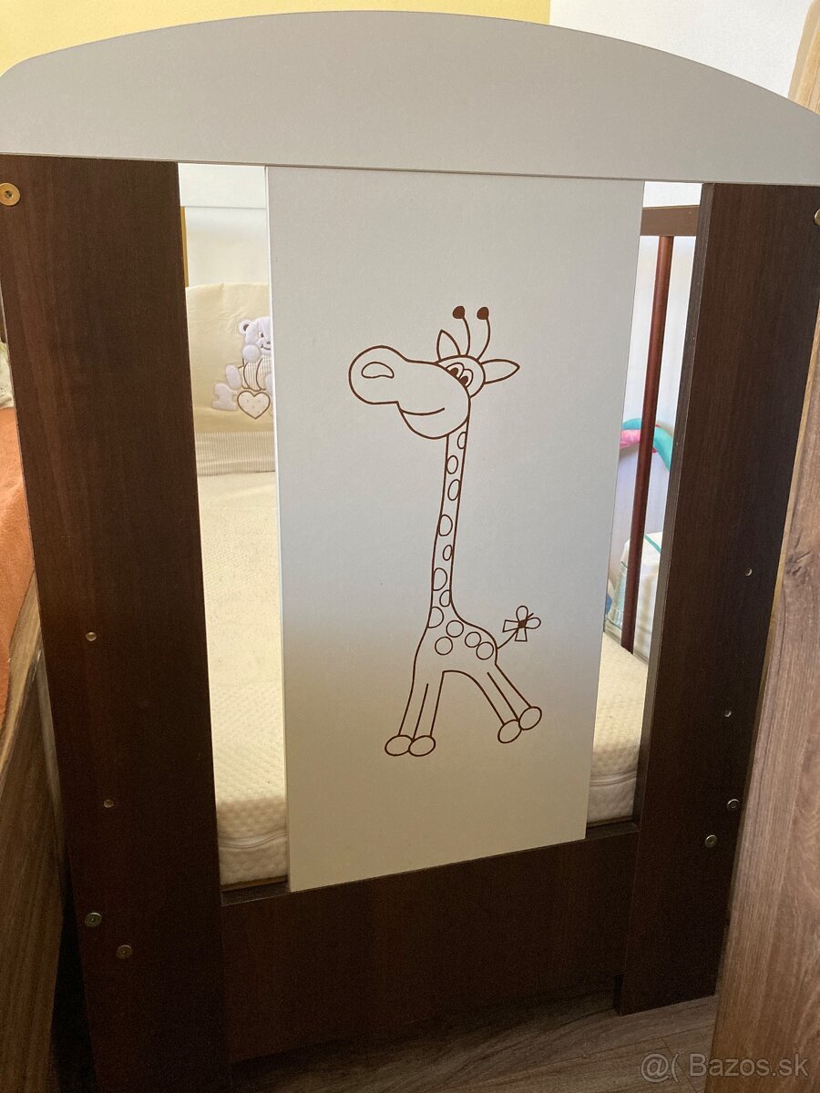 Postieľka s matracom