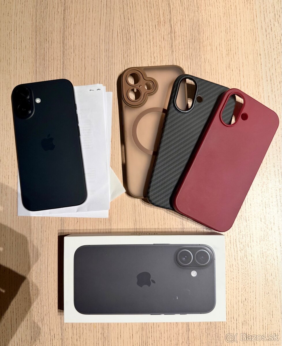 Predám Apple iPhone 16 128GB Black