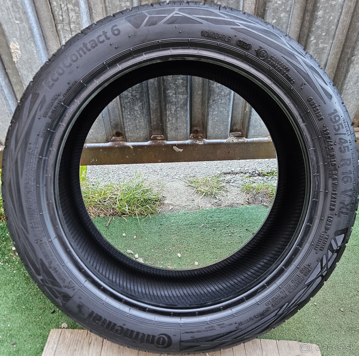 Letné pneumatiky Continental EcoContact 6 - 195/45 r16 84V