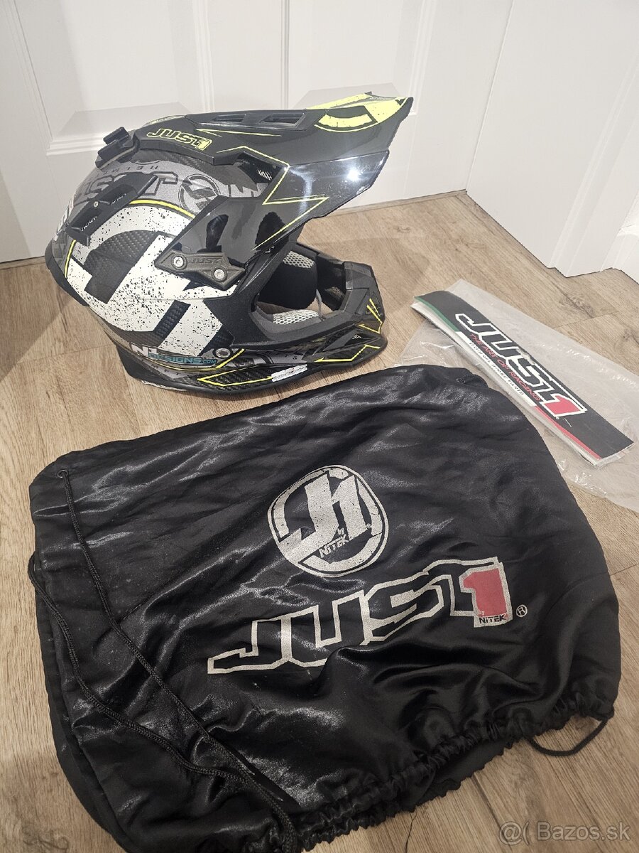 Predam motocrossovu prilbu Just1, velkosť M