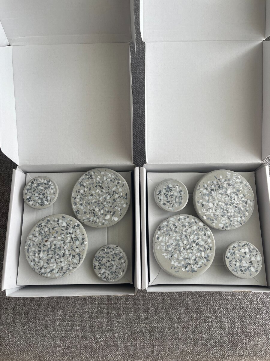 Blomus Ponto sada vešiakov terrazzo - NOVÉ