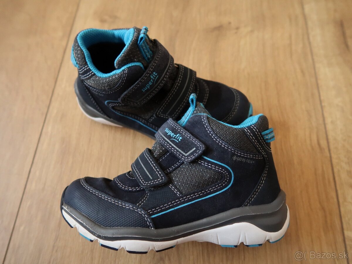 Prechodné topánky SUPERFIT 28 (18,6 cm) s GORE-TEX