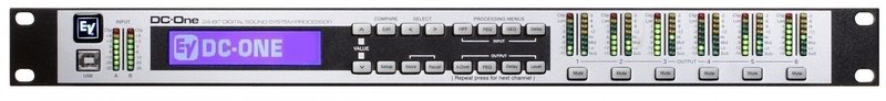 Electro-Voice DC-One – Digitálny crossover / DSP – TOP stav