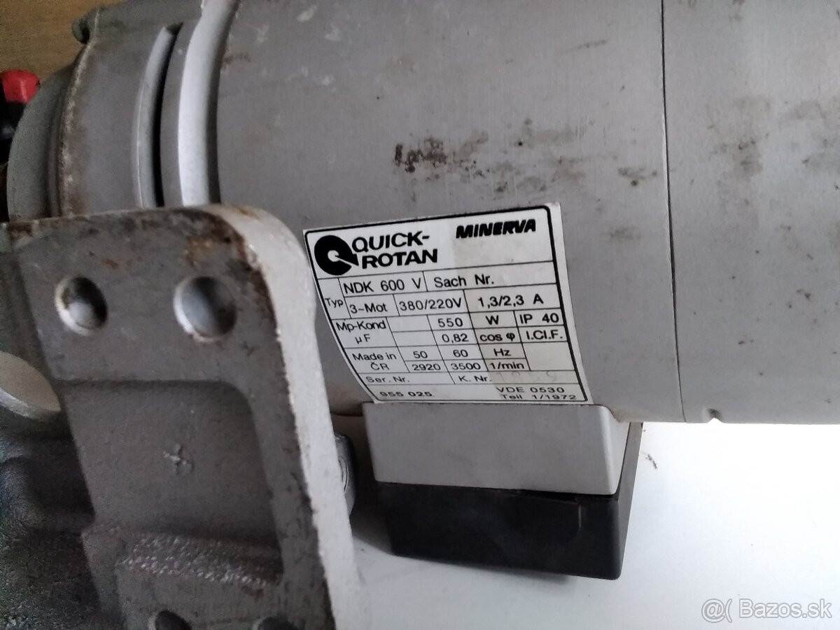 Predám elektromotor z obuvníckeho šijacieho stroja