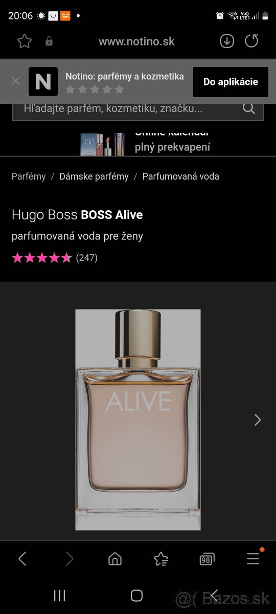 Hugo boss Alive