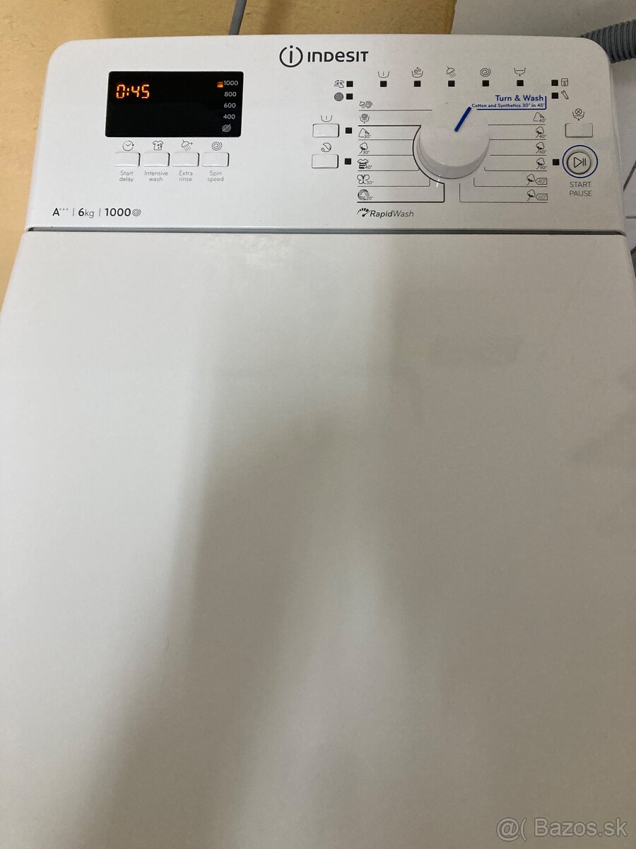 Práčka Indesit(Whirlpool) 6kg/1000ot.