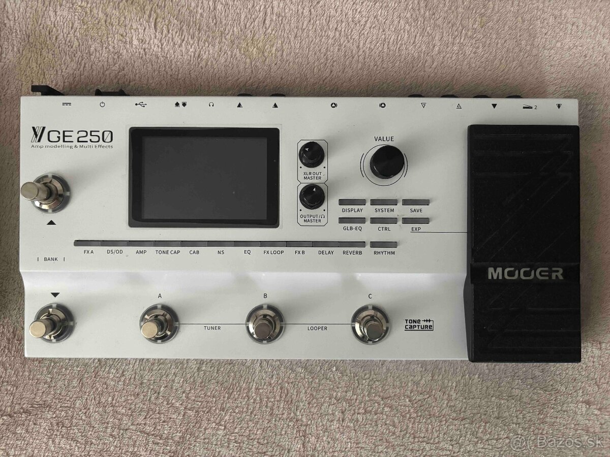 Mooer GE250 – multiefekt