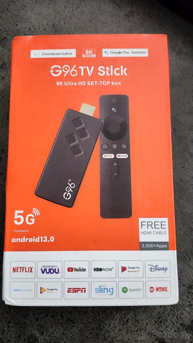 G96 ATV 8K Android 13 TV Stick