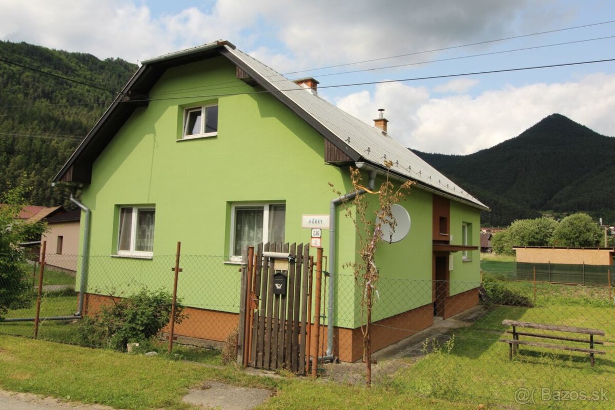 5 izbový rodinný dom, Hubová