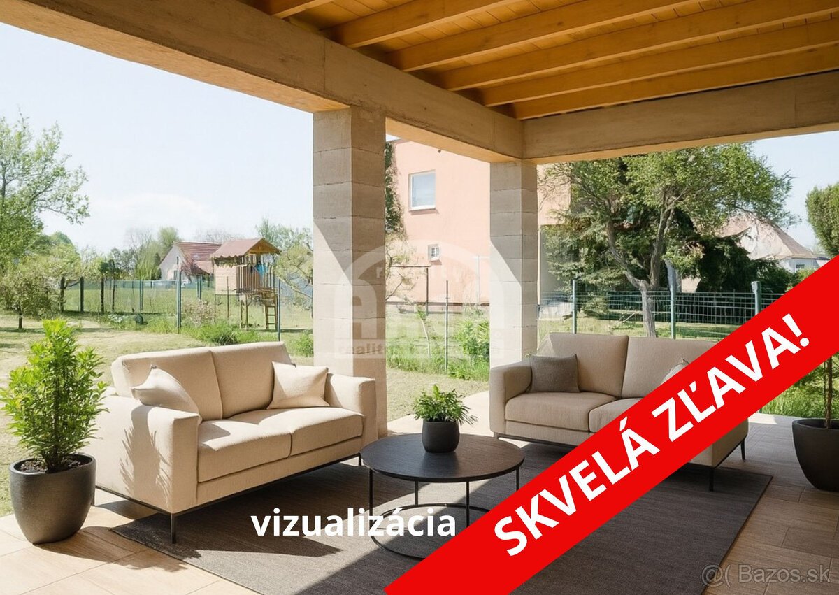 Rozostavaná novostavba RD v obci Dúbravka