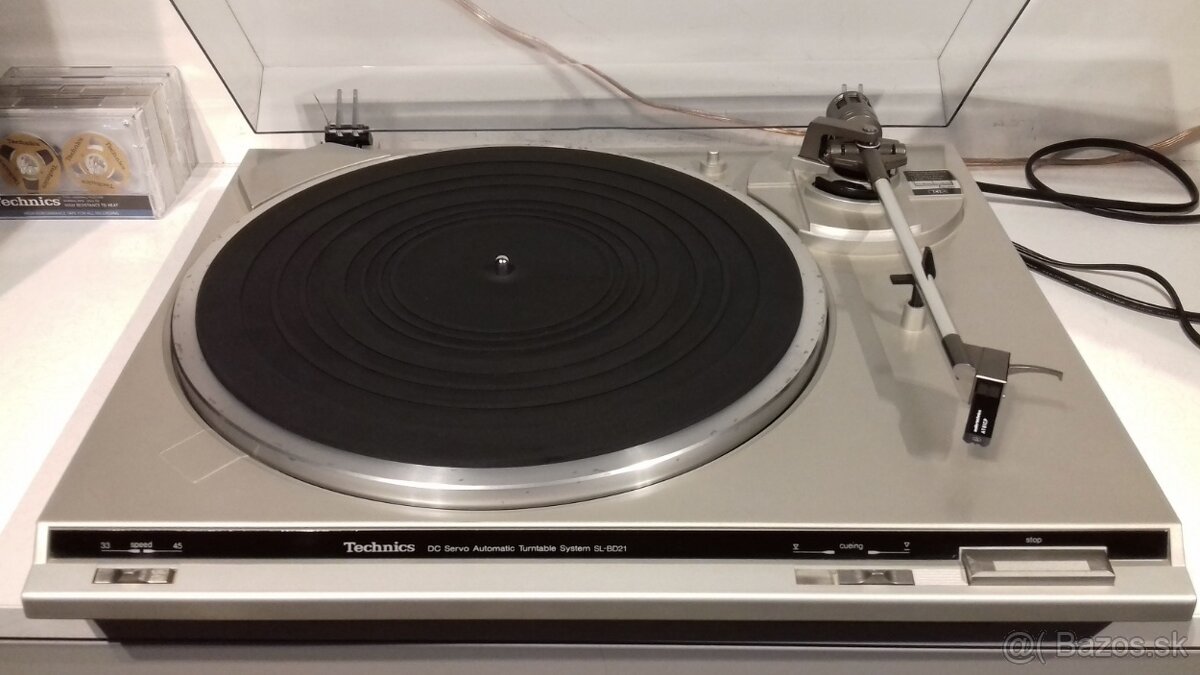 STRIEBORNY gramofon TECHNICS SL-BD21, DC servo, Japan, AG27