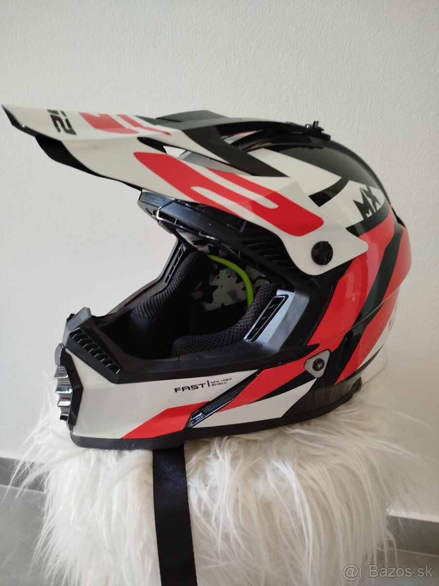 Detská motokrosova prilba