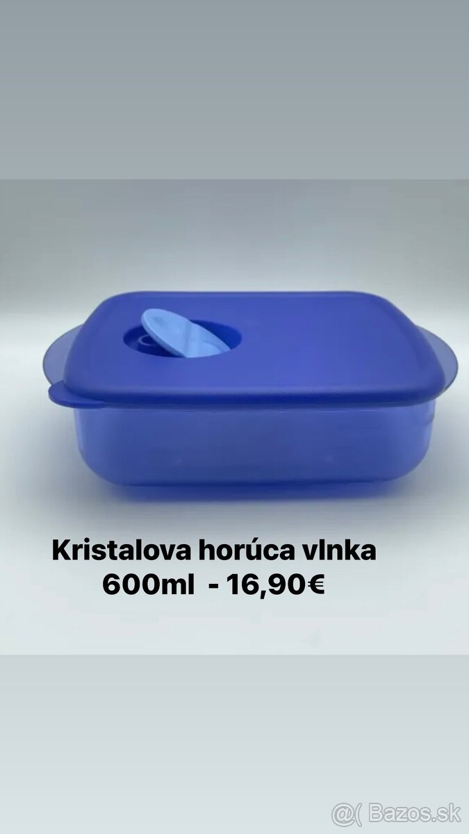 Kristalova horúca vlnka Tupperware