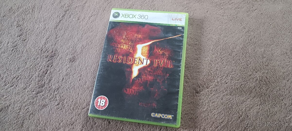 Resident evil 5 pre xbox360