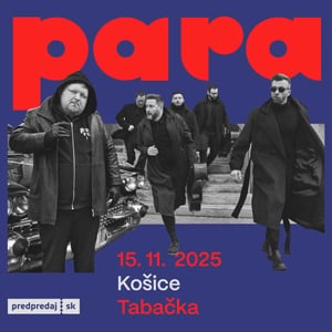 PARA Košice 15.11 4 lístky predam