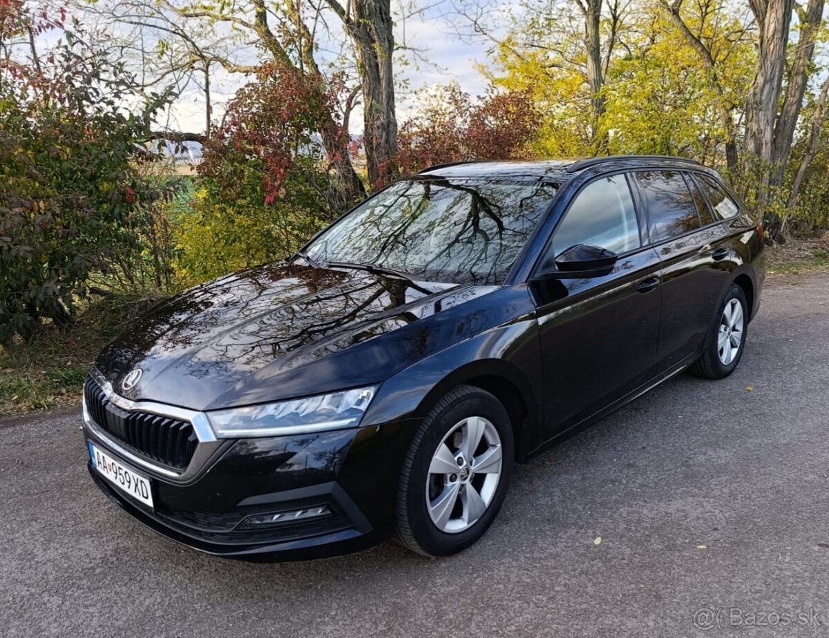 Škoda Octavia Combi 2.0 TDI 110 kW DSG – 2021 –AKO NOVĚ