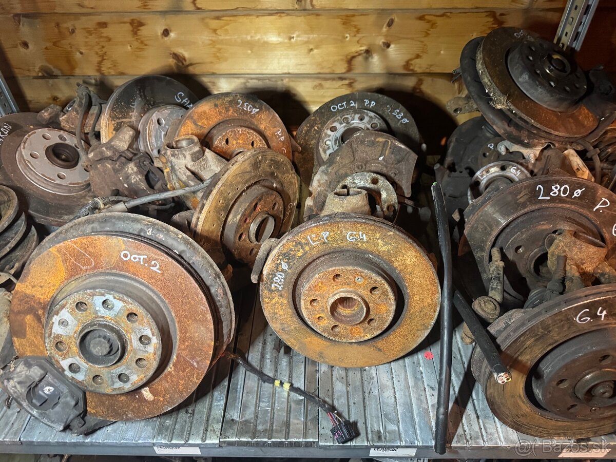 Predné otoce tehlice vw group