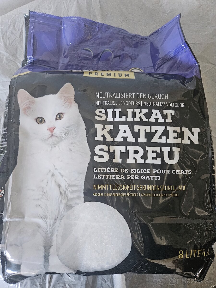 Predám silikatovu podstielku pre macky