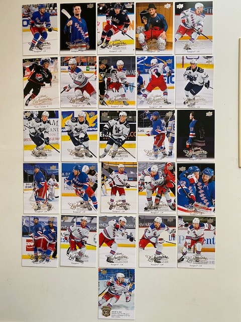 Hokejové kartičky NHL ALEXIS LAFRENIERE COLLECTION