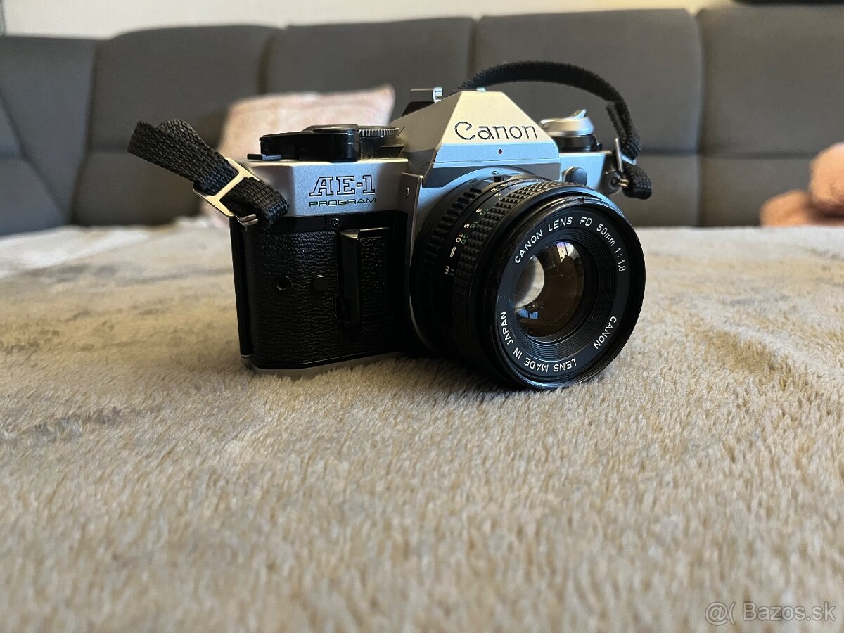 Canon ae1 program + Canon 50mm f1.8