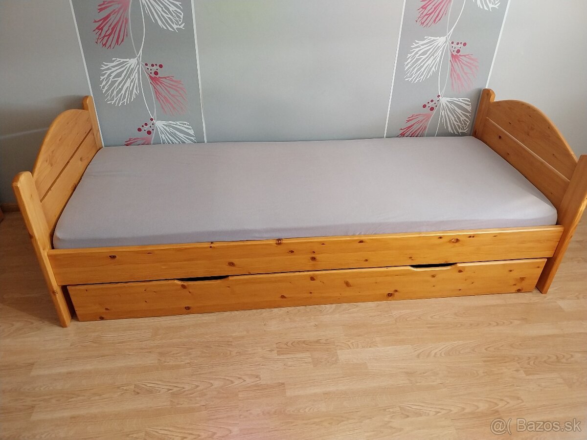 Posteľ jednolôžková 200 x 90 cm