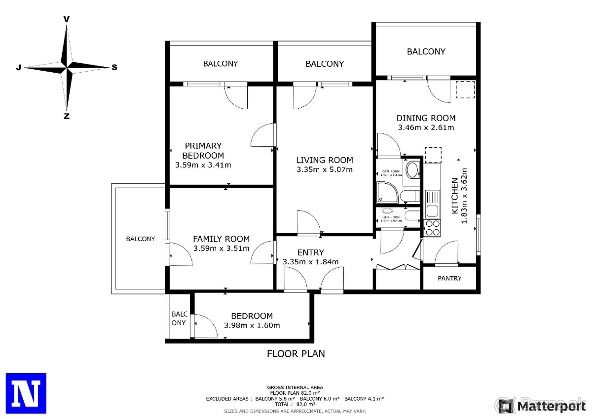 4 izbový byt s garážou na predaj