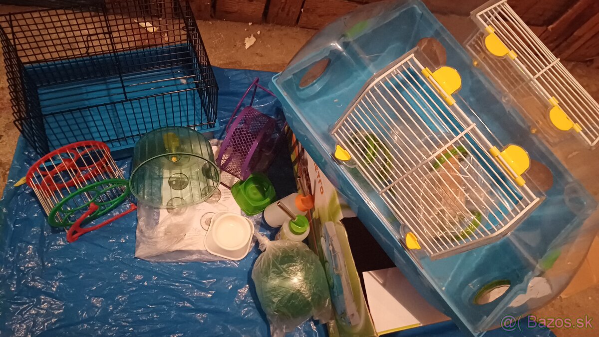 Klietky, príslušenstvo