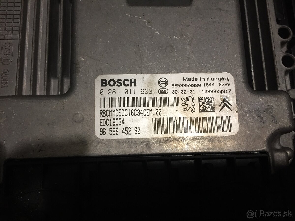 Peugeot 407 rj + bsi + transponder