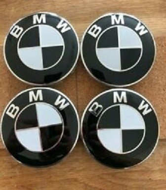 BMW 60mm stredové krytky