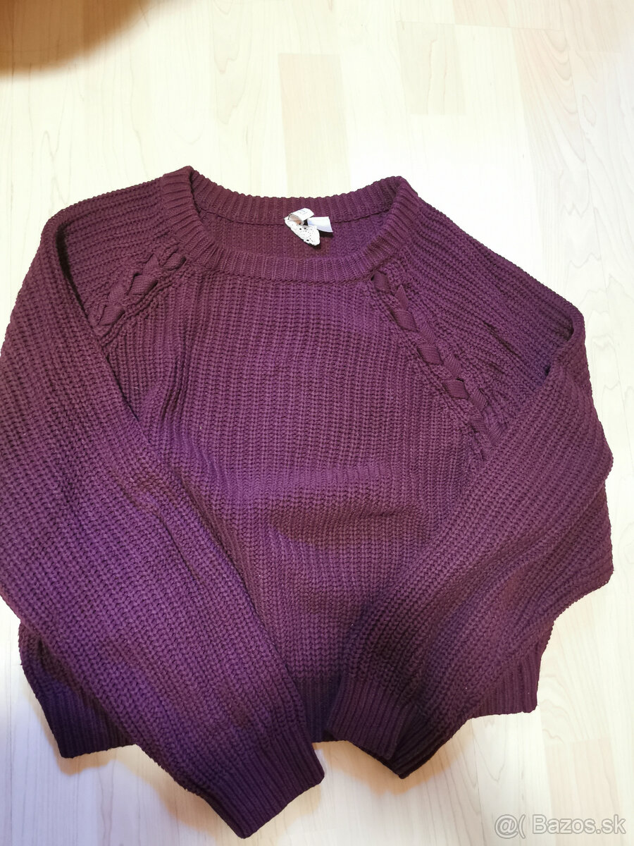 Dámsky pletený sveter