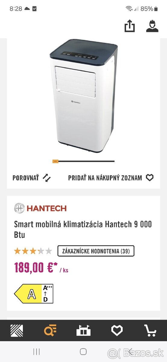 Mobilná klimatizácia