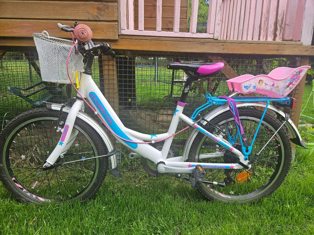 Bicykel LEADER FOX LASSIE 20" biela