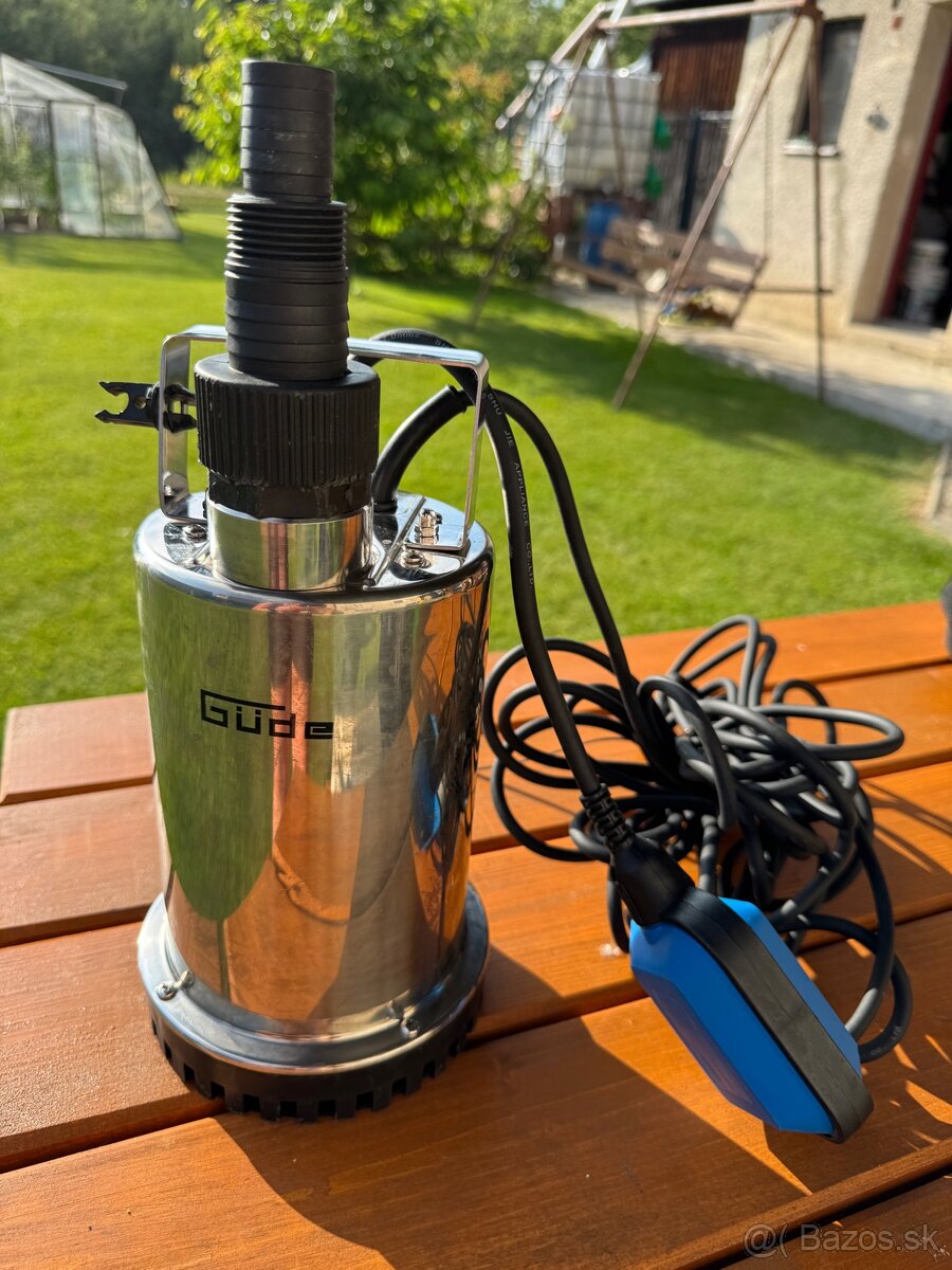 Ploché nasávacie čerpadlo Güde