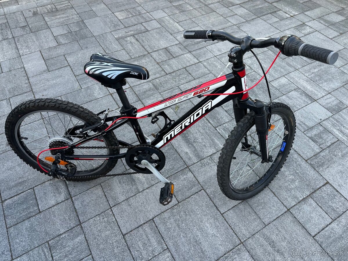 Merida 20”, odpružená predná vidla, 7 prevodov