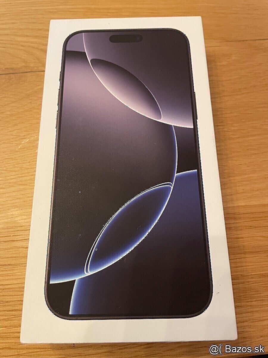IPHONE 16 PRO MAX 256GB BLACK