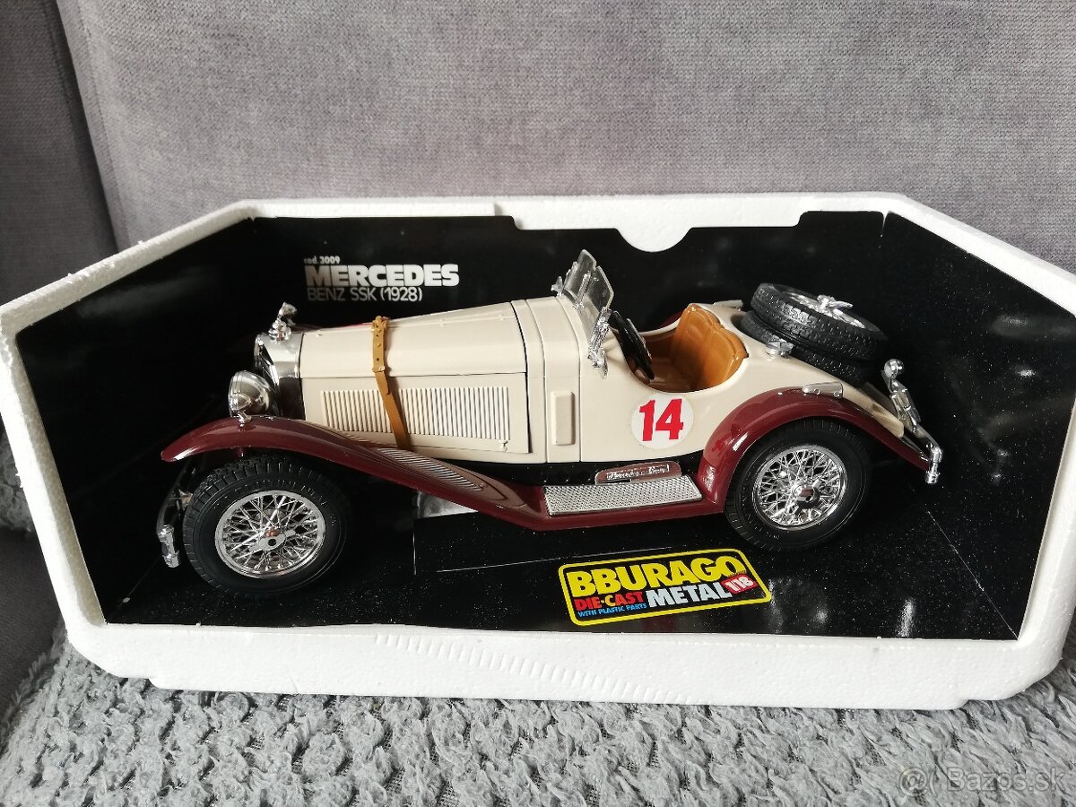 1:18 Mercedes Benz SSK 1928