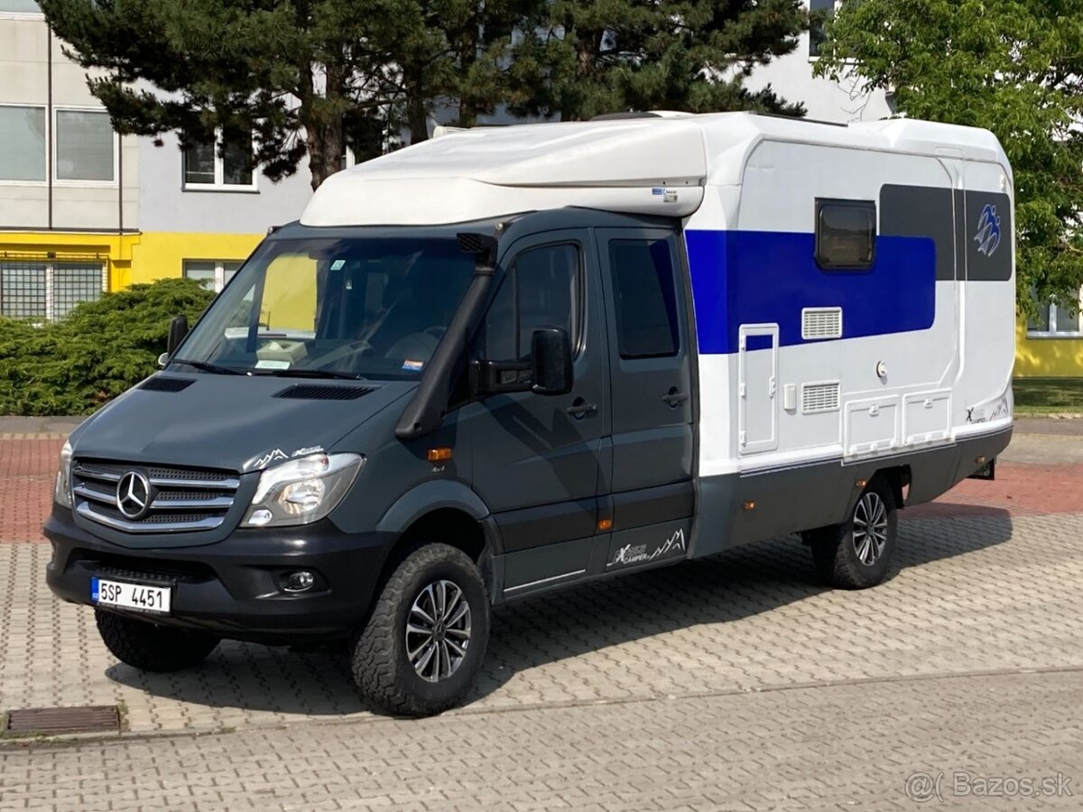 MERCEDES SPRINTER 316 CDi 4x4 redukce,6míst