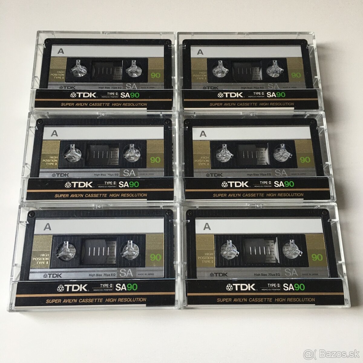 AUDIOKAZETY - MC KAZETY - TDK SA90 CHROME
