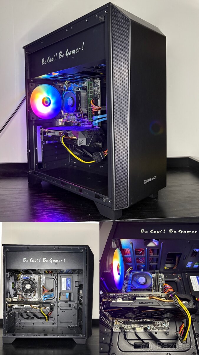PC AMD X4 860K | 16GB RAM | GTX 1060 | 440GB | 500W | Win 11